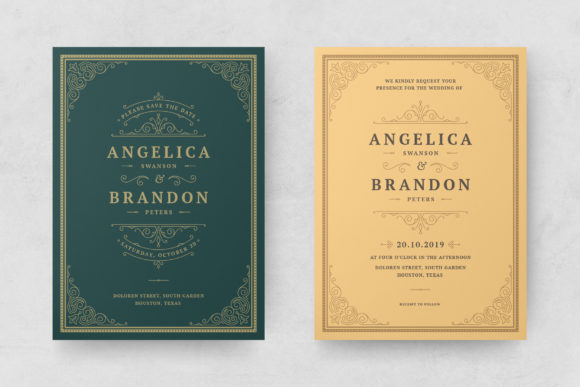 Download Wedding Invitations Cards Templates - Premium Resources