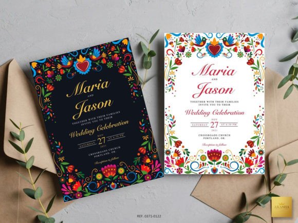 Download Mexican Wedding Invitations 12 Templates - Premium Resources